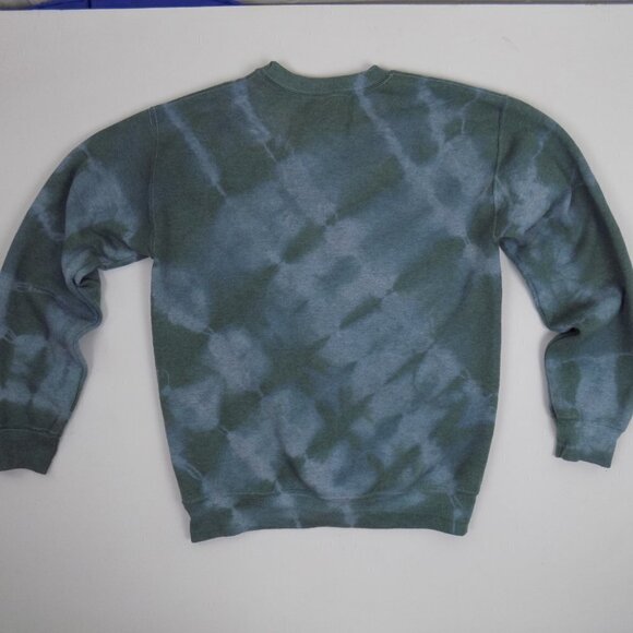 vintage dyed crewneck pullover sweater ombre - Picture 3 of 6